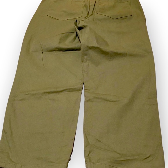 Coldwater Creek Green Cropped Pants - Picture 3 of 5